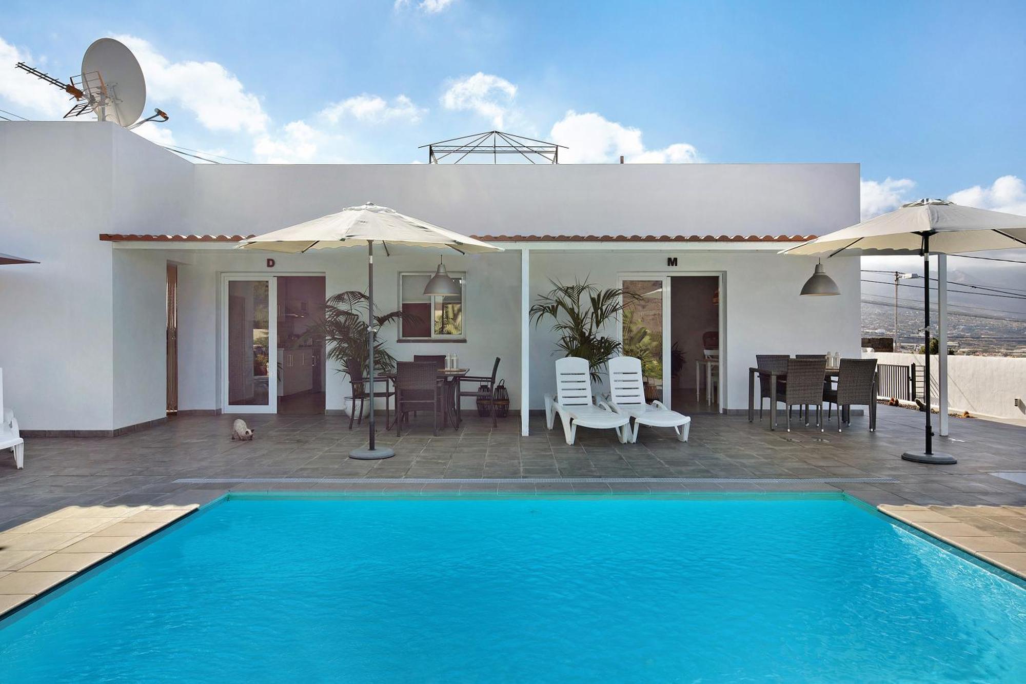 Villa Tino- Casa M Лос Лианос де Аридане Екстериор снимка